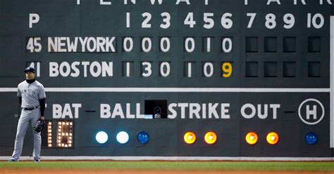 new york yankees baseball box score
